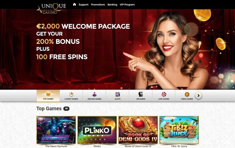 Win unique casino bonus à France
